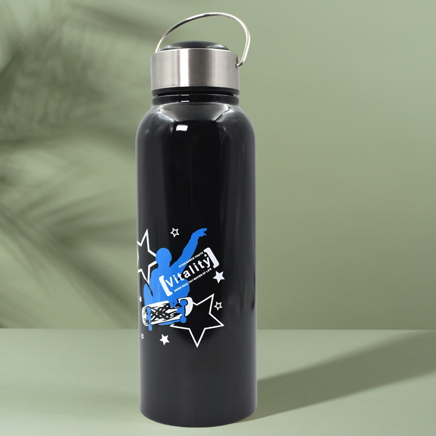 6414 Double Wall Vacuum Insulated Stainless Steel Hot & Cold Flask Water Bottle - Pack of 3, Size: 250 ml, 350 ml & 450 ml (Multicolor) - DeoDap 6414 Double Wall Vacuum Insulated Stainless Steel Hot & Cold Flask Water Bottle - Pack of 3, Size: 250 ml, 350 ml & 450 ml (Multicolor) - DeoDap